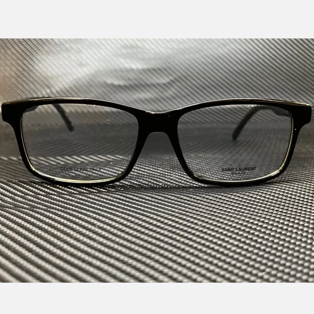 Saint Laurent Black 56mm Women's Eyeglasses - Picture 2 of 4